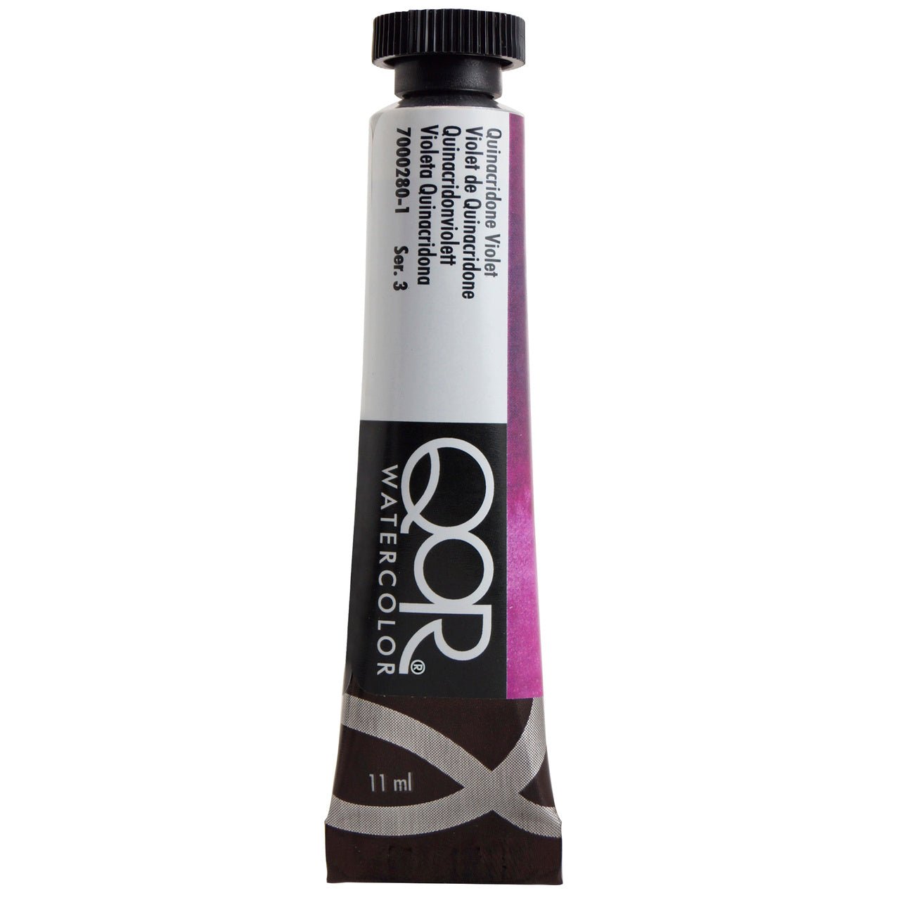 Golden QoR Watercolor 11 ml - Quinacridone Violet - merriartist.com