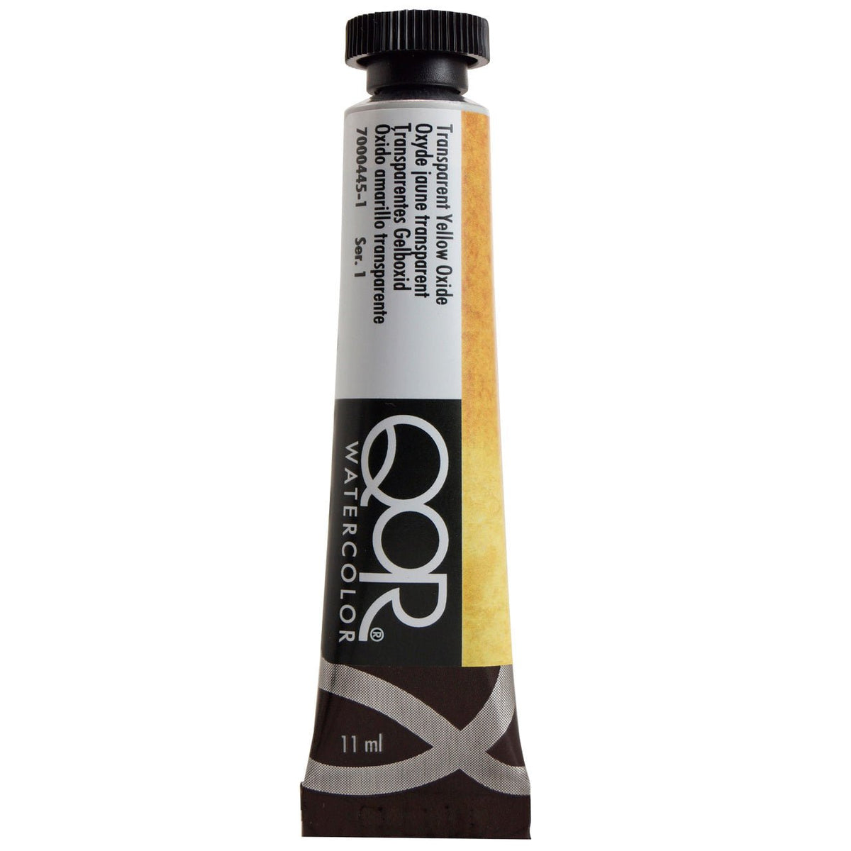 Golden QoR Watercolor 11 ml - Transparent Yellow Oxide - merriartist.com