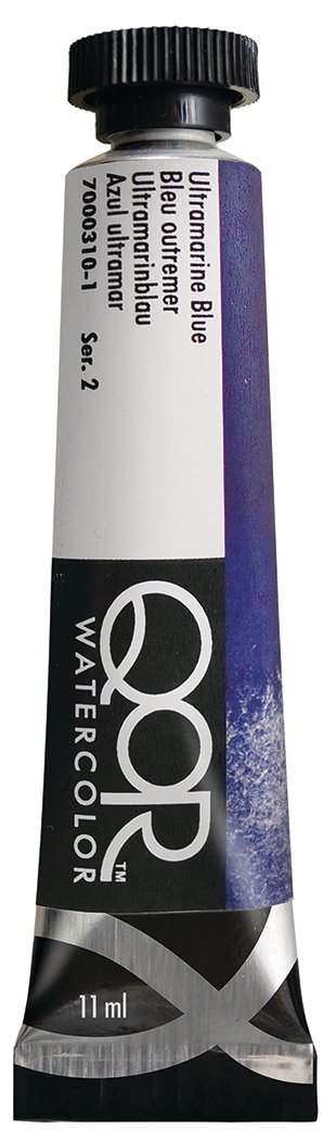 Golden QoR Watercolor 11 ml - Ultramarine Blue - merriartist.com