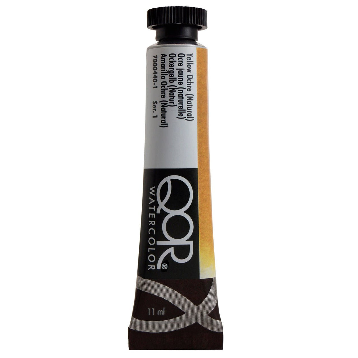 Golden QoR Watercolor 11 ml - Yellow Ochre (Natural) - merriartist.com