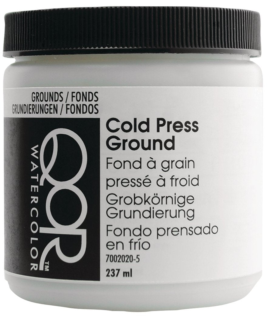 Golden QoR Watercolor Cold Press Ground 237 ml - merriartist.com