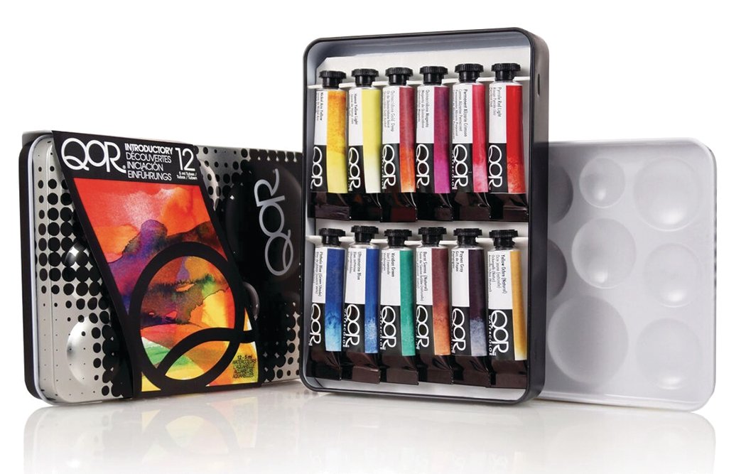 Golden QoR Watercolor Introductory 12 Color Set - merriartist.com