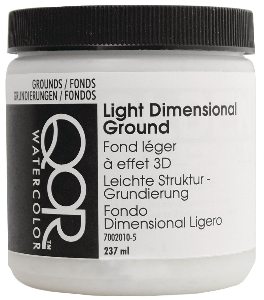 Golden QoR Watercolor Light Dimensional Ground 237 ml - merriartist.com