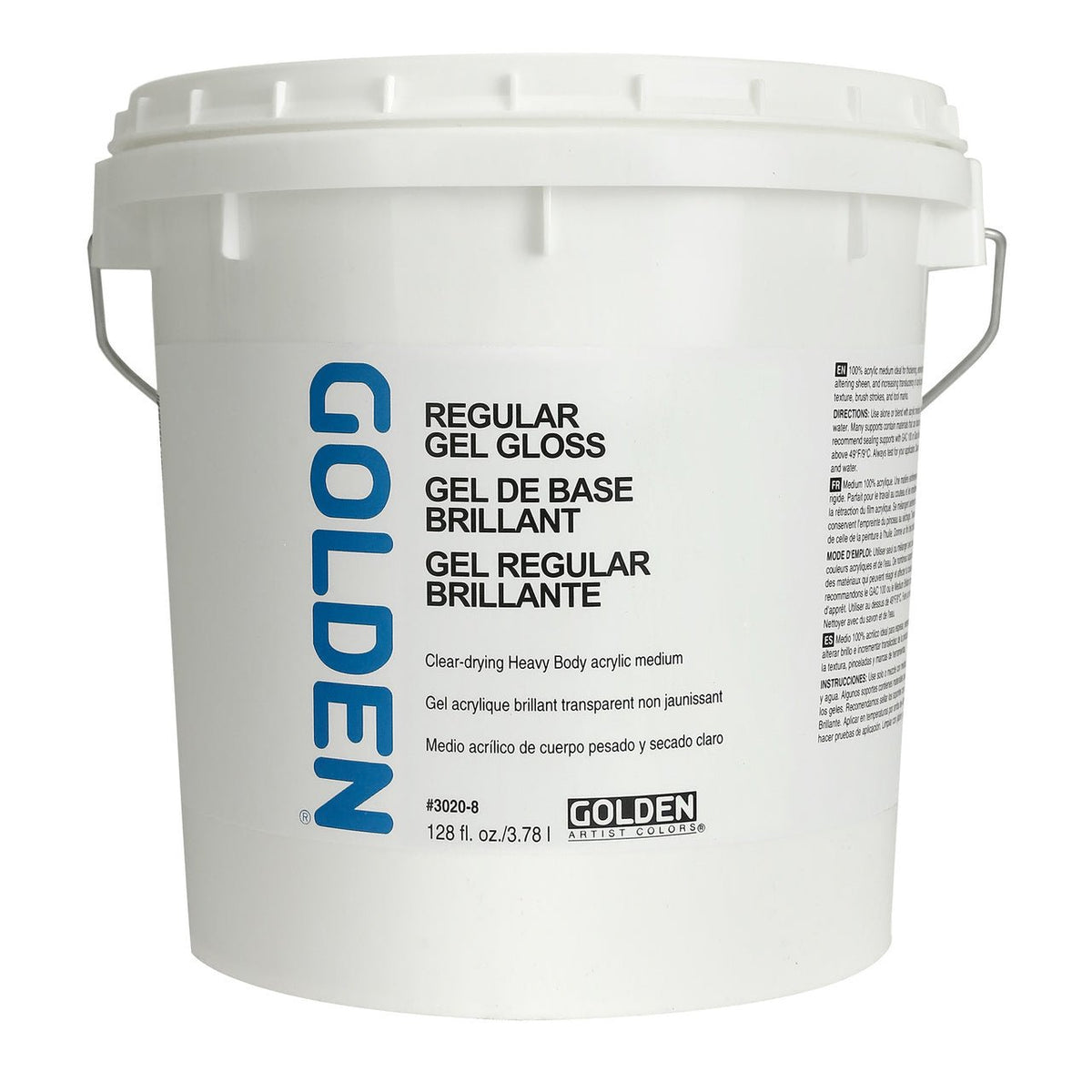 Golden Regular Gel - Gloss 128 oz - merriartist.com