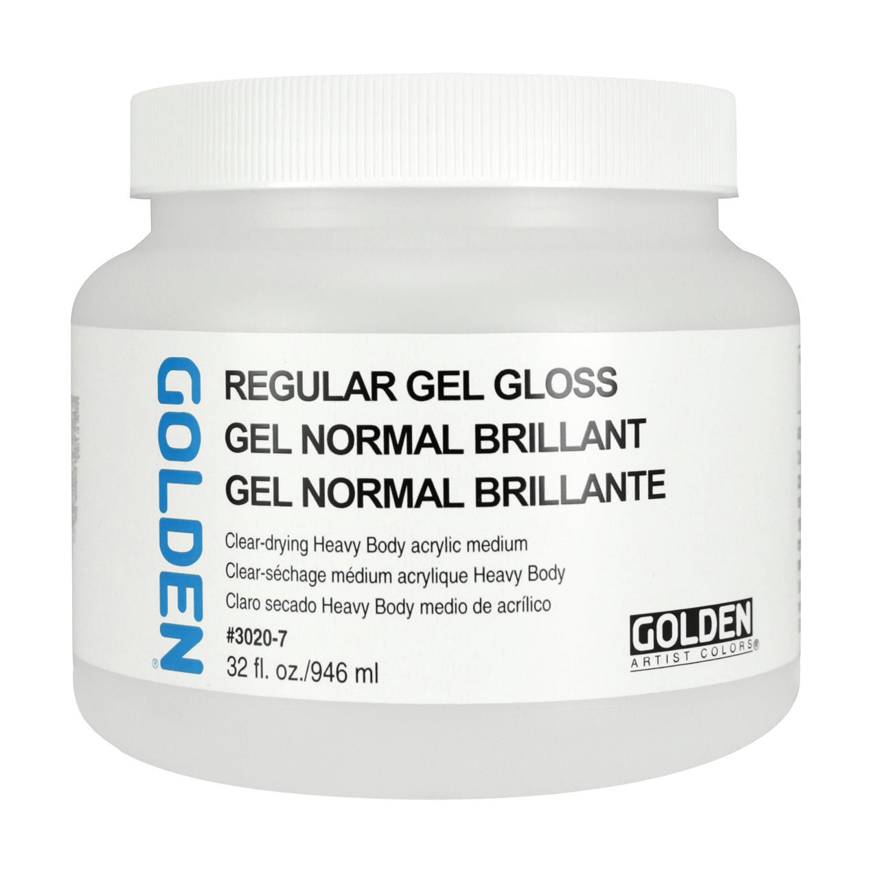 Golden Regular Gel - Gloss 32 oz - merriartist.com