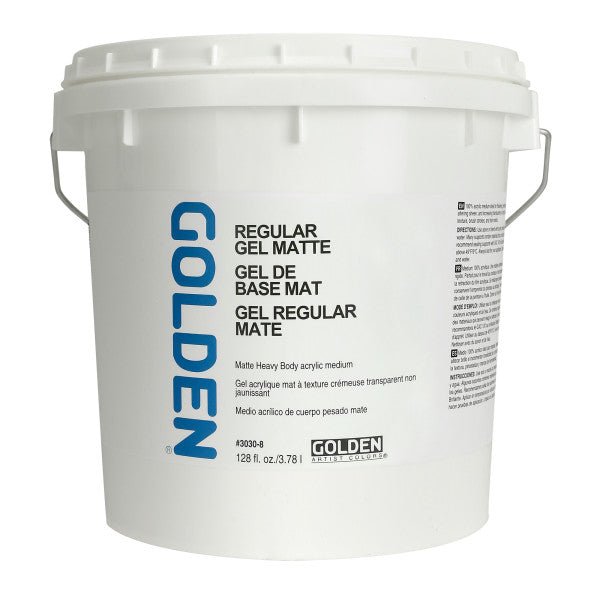 Golden Regular Gel - Matte 128 oz - merriartist.com