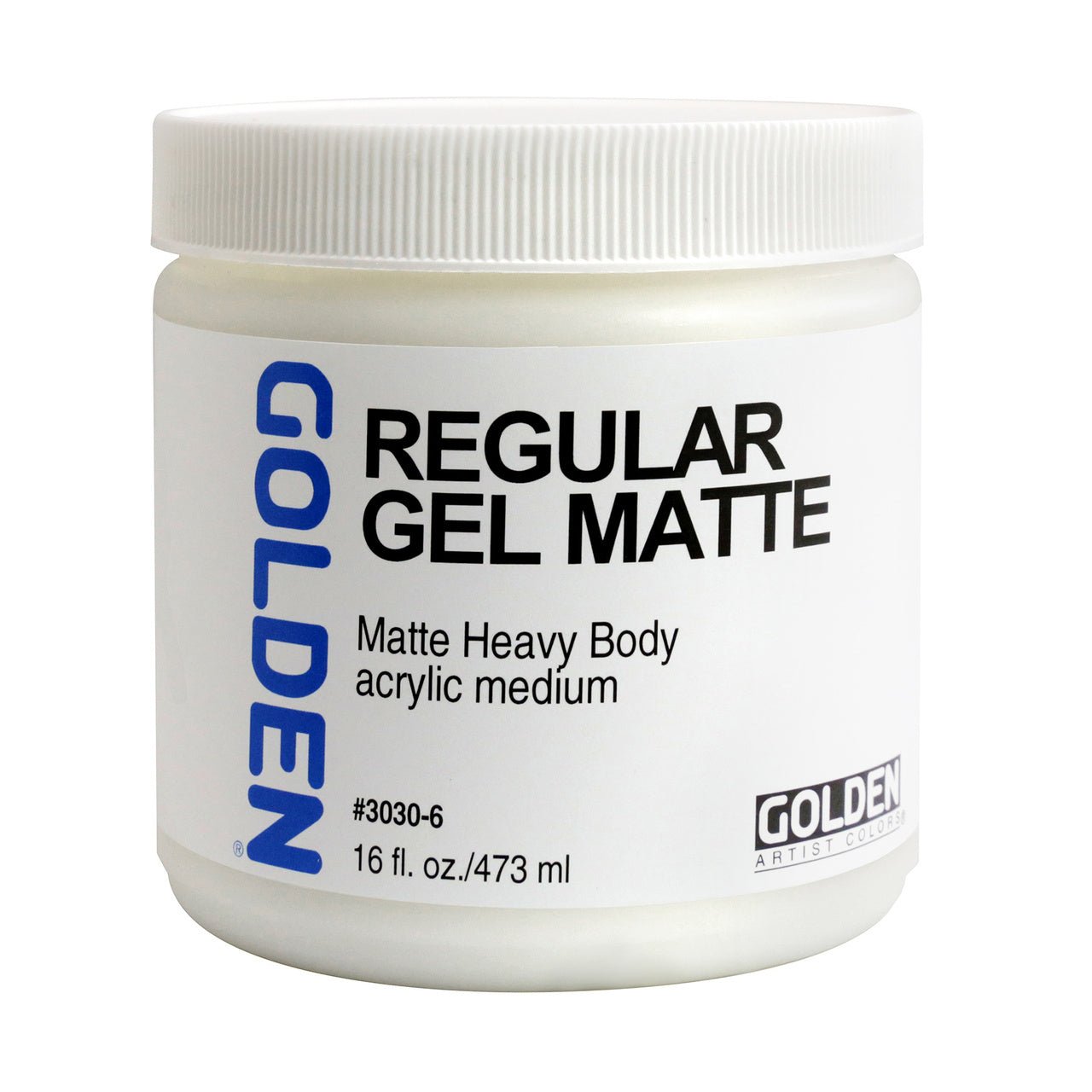 Golden Regular Gel - Matte 16 oz - merriartist.com