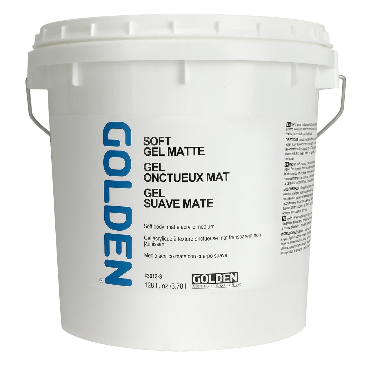 Golden Soft Gel - Matte 128 oz - merriartist.com