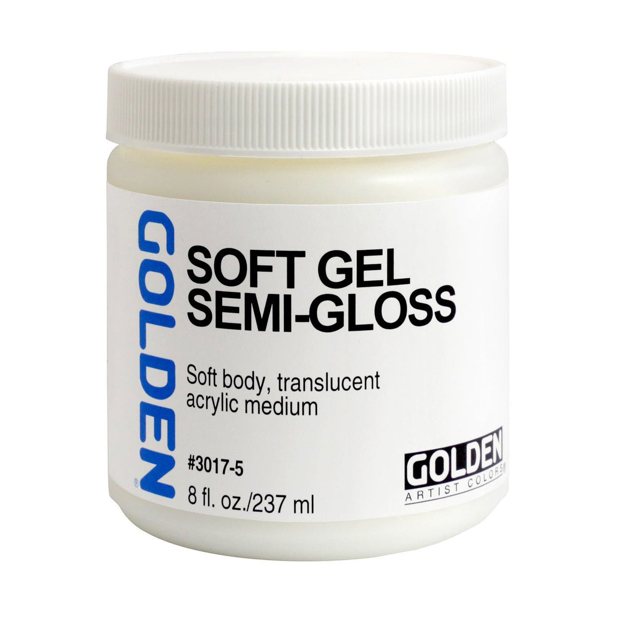 Golden Soft Gel - Semi Gloss 8oz - merriartist.com