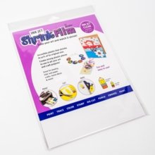 Grafix Shrink Film - Clear - 8.5 x 11 inches - 6 sheets 