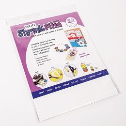 Grafix InkJet Shrink Film - White 8.5x11 inch - 6 sheets - merriartist.com