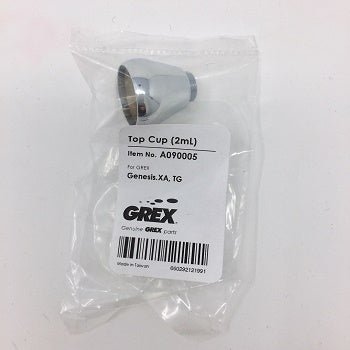 Grex A090005 Top gravity 2ml cup with Seal (lid not included) - merriartist.com