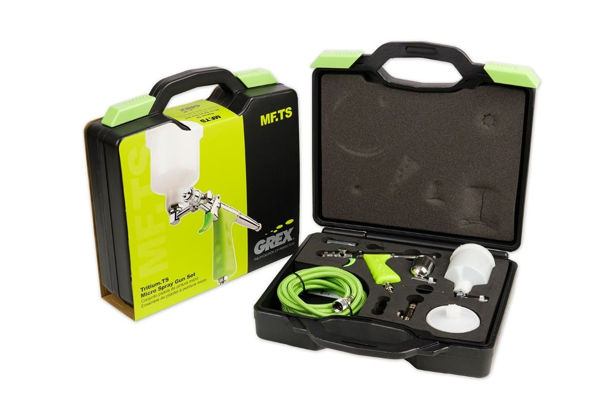 Grex Tritium.TS7 Micro Spray Spray Gun Set 0.7mm - merriartist.com