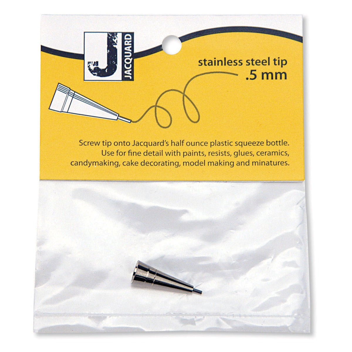 Gutta Dispenser Tip #5 (Small) Metal - merriartist.com
