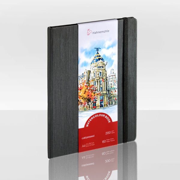 Hahnemuhle Akademie Watercolor Paper Book 8.3" x 11.7" - Portrait - merriartist.com