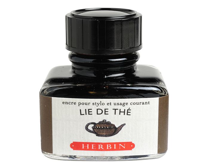 Herbin - Fountain Pen Ink - Lie de The - 30ml Bottle - merriartist.com