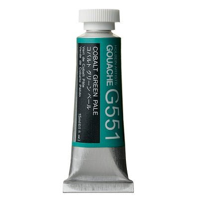 Holbein Artists Gouache 15 ml - 551 Cobalt Green Pale - merriartist.com