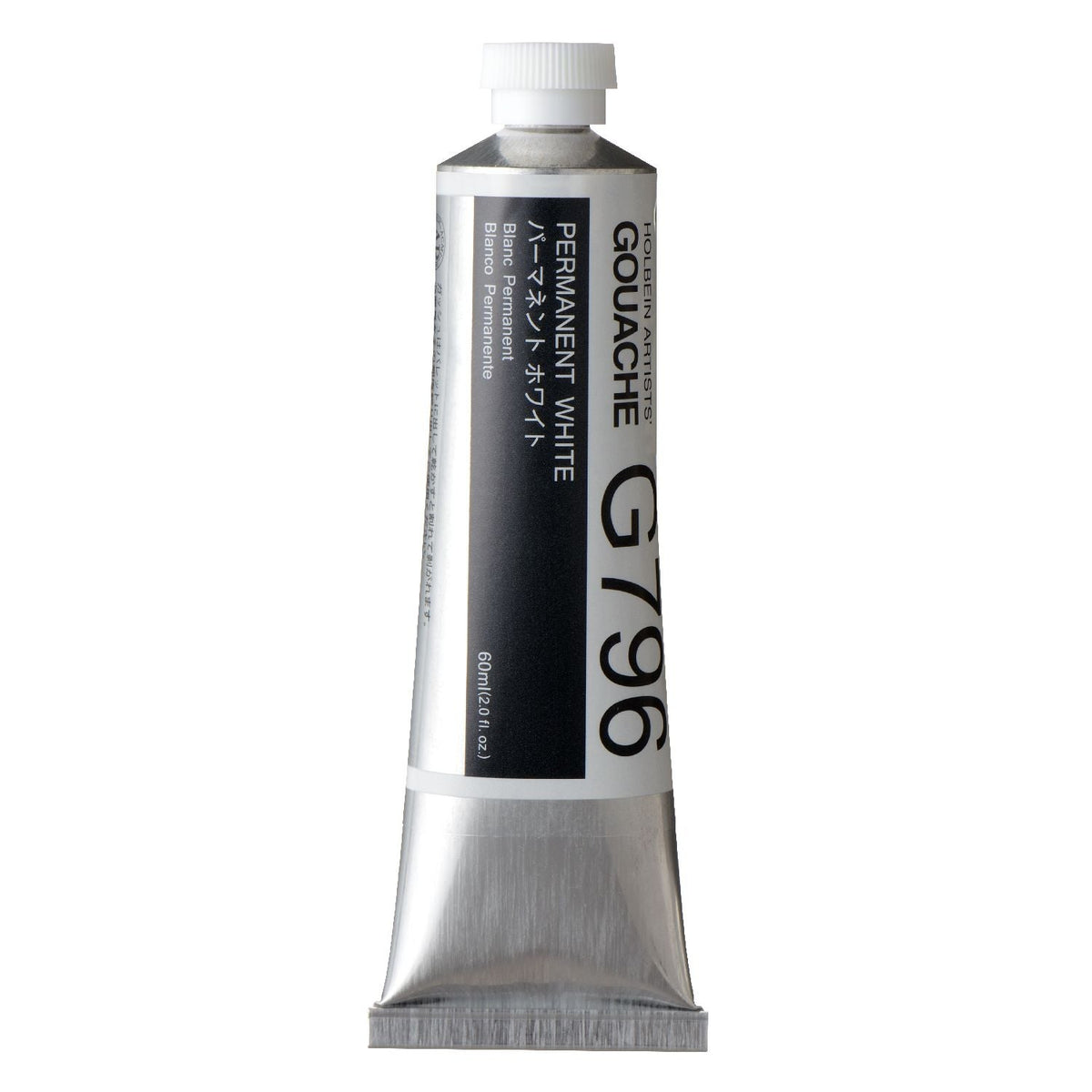 Holbein Artists Gouache 60 ml - 796 Permanent White - merriartist.com