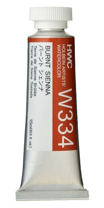 Holbein Artists Watercolor 15 ml - Burnt Sienna - merriartist.com
