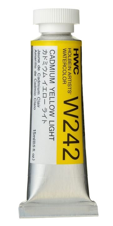 Holbein Artists Watercolor 15 ml - Cadmium Yellow Light - merriartist.com