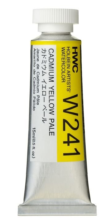 Holbein Artists Watercolor 15 ml - Cadmium Yellow Pale - merriartist.com