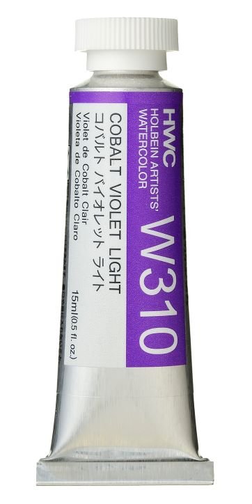 Holbein Artists Watercolor 15 ml - Cobalt Violet Light - merriartist.com