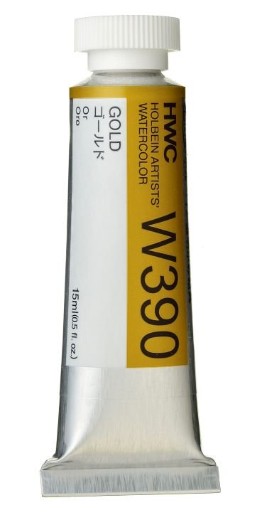 Holbein Artists Watercolor 15 ml - Gold - merriartist.com