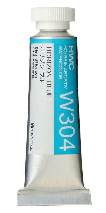 Holbein Artists Watercolor 15 ml - Horizon Blue - merriartist.com