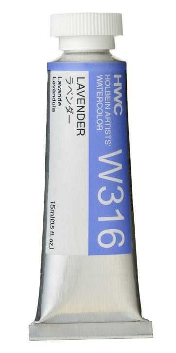Holbein Artists Watercolor 15 ml - Lavender - merriartist.com