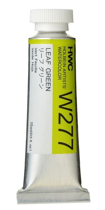 Holbein Artists Watercolor 15 ml - Leaf Green - merriartist.com