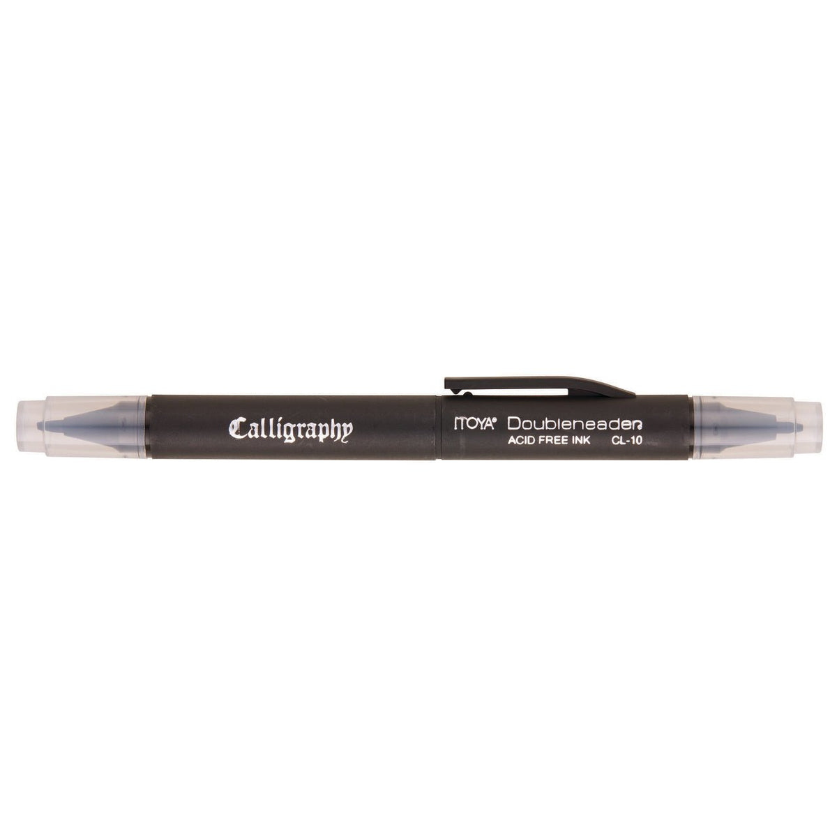 Itoya Doubleheader Calligraphy Marker 1.5 mm and 3.0 mm, Black - merriartist.com