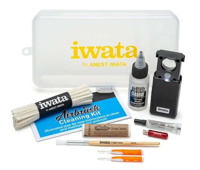 Iwata Airbrush Cleaning Kit - merriartist.com