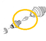 Iwata Airbrush Replacement Part I-535-1B Fluid Head Nozzle 0.18 mm - merriartist.com