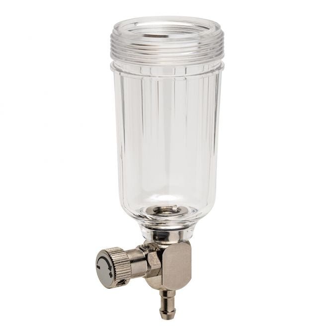 Iwata Compressor Part ISMTG0 - Moisture Trap Cup with Bleed Valve (For older model IS850) - merriartist.com