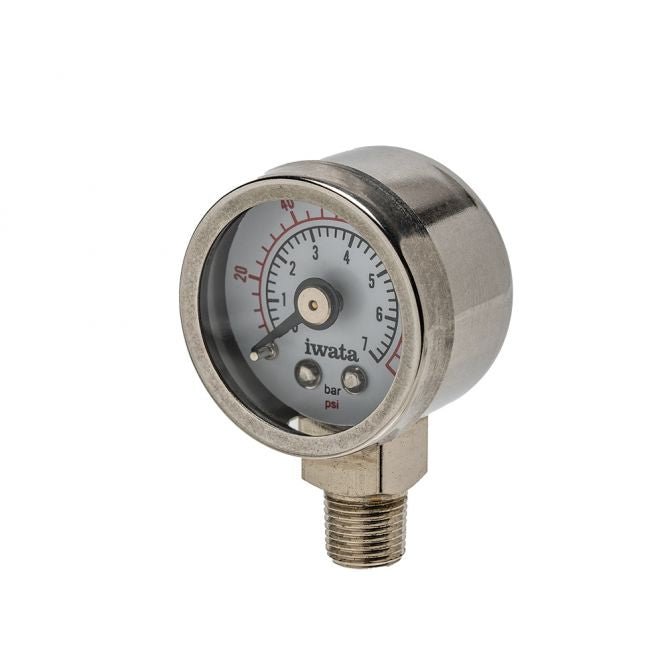 Iwata Compressor Part ISPG2 - Pressure gauge for model IS800, 850, 875, 875HT, 925, 925HT, 975 - merriartist.com