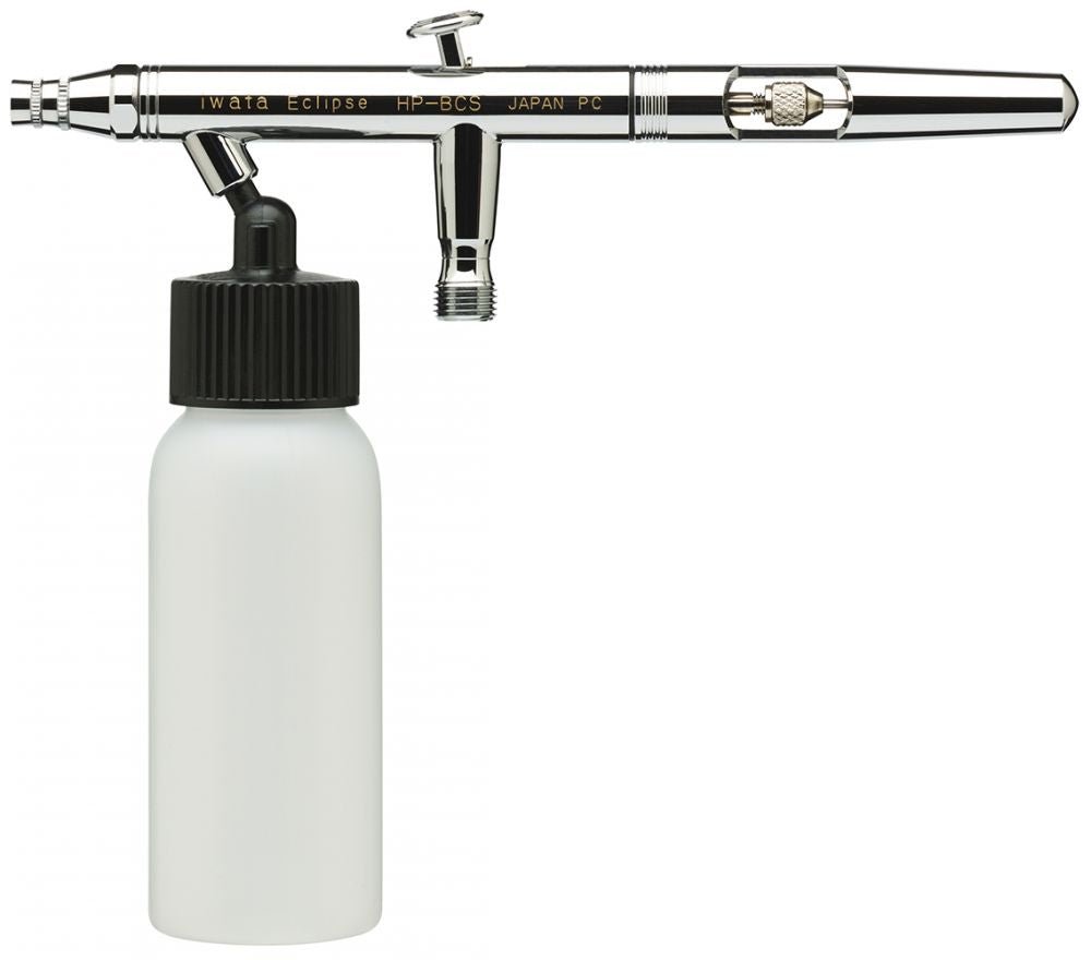Iwata Eclipse HP-BCS Airbrush (Includes bottle) - merriartist.com