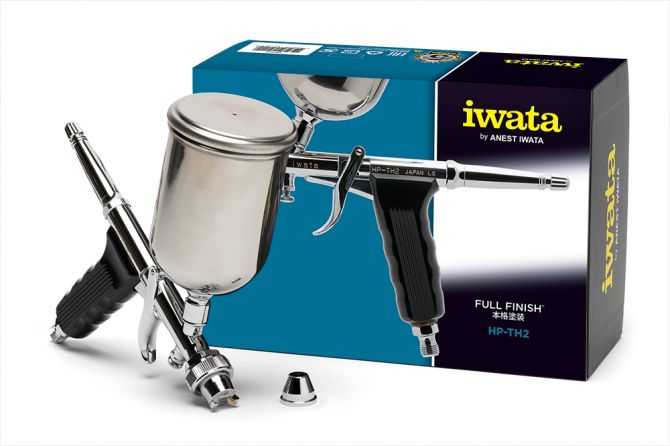 Iwata HP-TH2 Gravity Feed Dual Action Trigger Airbrush H5100