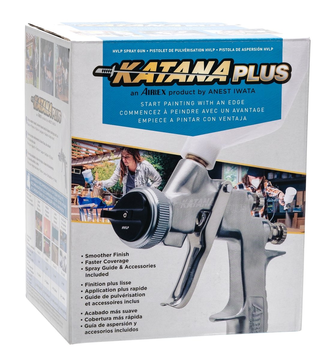 Iwata Katana Plus HVLP Spray Gun - merriartist.com