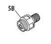 Iwata NEO Airbrush Replacement Part N-135-4 Head Base for N 5000 TRN2 (with o-ring) - merriartist.com