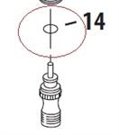 Iwata NEO Airbrush Replacement Part N-150-2 Valve Body O-Ring for NEO Airbrushes - merriartist.com