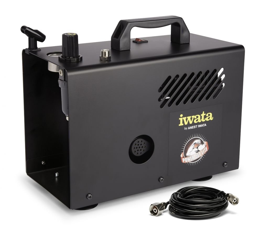 Iwata Power Jet Lite Airbrush Compressor IS-925 - merriartist.com