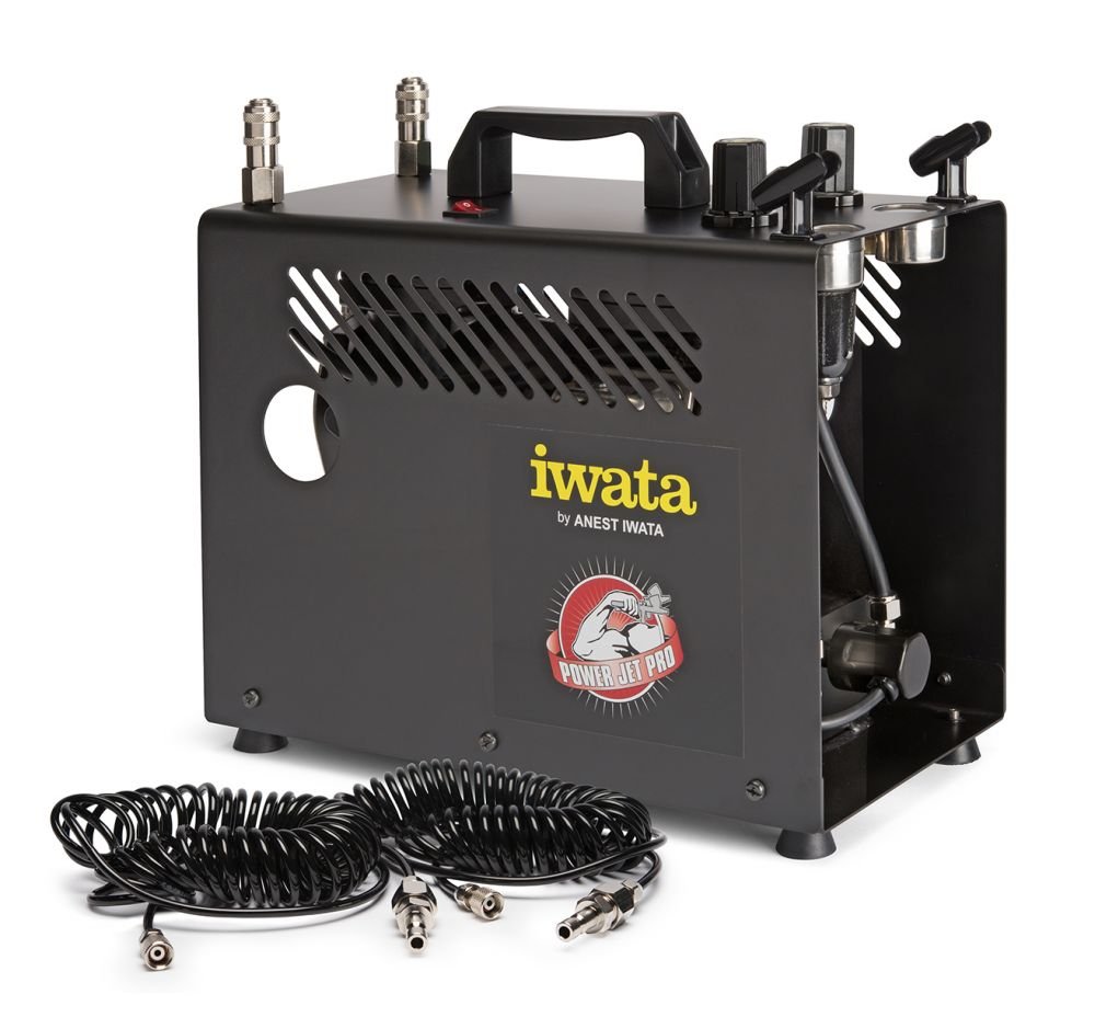 Iwata Power Jet Pro Airbrush Compressor IS-975 - merriartist.com