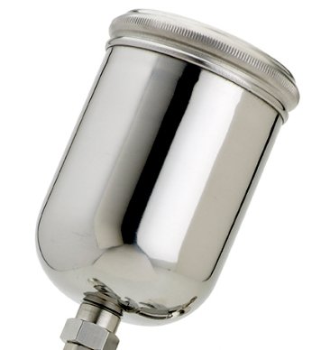 Iwata Spraygun Replacement Part I210G5 - 7.5oz Fluid Cup with Lid for Eclipse G5 Mini Spraygun - merriartist.com