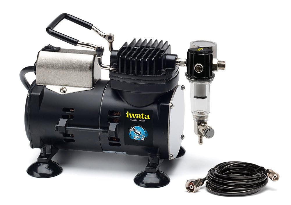 Iwata Sprint Jet Airbrush Compressor IS-800 - merriartist.com