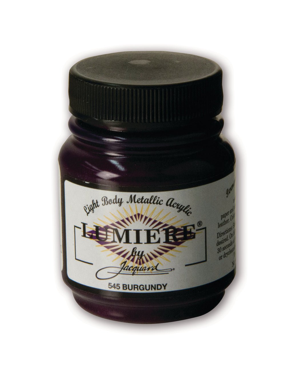 Jacquard Lumiere Colors 2.25 oz Burgundy - merriartist.com