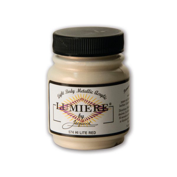 Jacquard Lumiere Colors 2.25 oz Hi Lite Red - merriartist.com