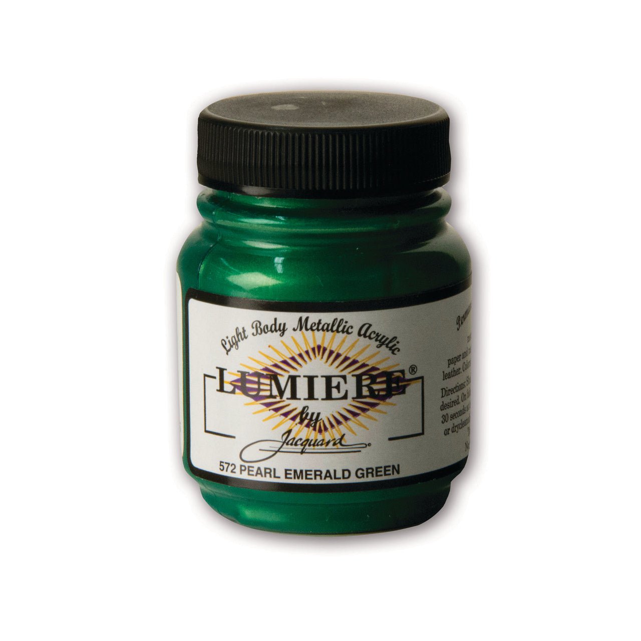 Jacquard Lumiere Colors 2.25 oz Pearl Emerald Green - merriartist.com