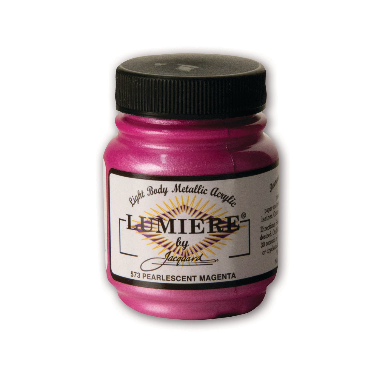 Jacquard Lumiere Colors 2.25 oz Pearl Magenta - merriartist.com