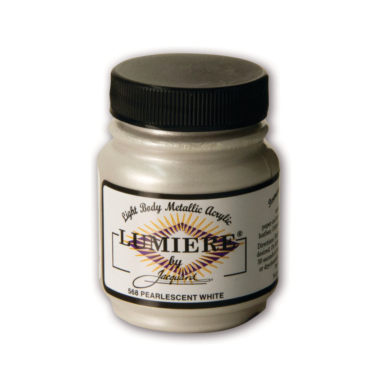 Jacquard Lumiere Colors 2.25 oz Pearl White - merriartist.com