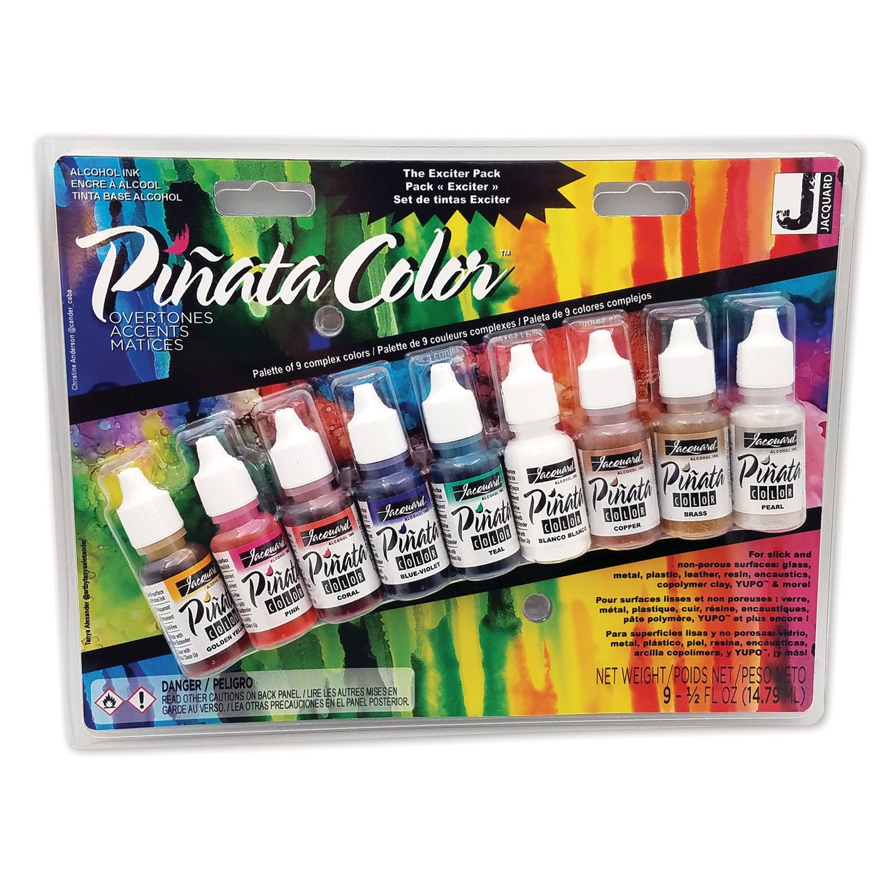 Jacquard Pinata Colors 9 Color Overtones Exciter Pack - merriartist.com